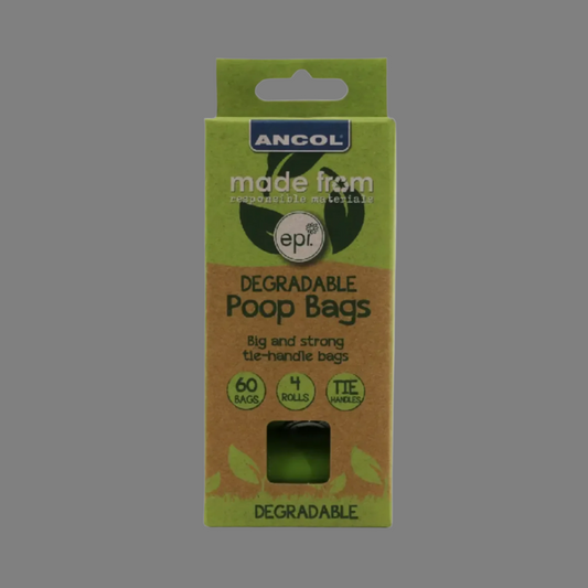 Refill Poop Bag Rolls 4x15 Bags